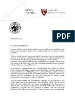 2013 Latino Med Students Letter