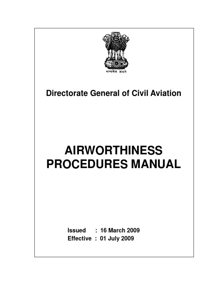 Airworthiness Procedures Manual | PDF | Aerospace Engineering | Industries