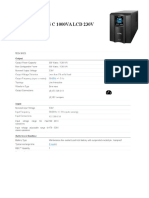 APC Smart-UPS C 1000VA LCD 230V (SMC1000i)