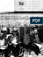 Descolonizacion en La Educacion