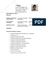 Ricardo A Gonzalez Rios CV