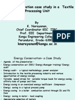 Presentation On Energy Conservation Case Study Presented at KSR