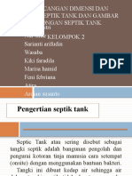 Perancangan Dimensi Dan Ukuran Septik Tank Dan Gambar