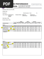 Employee Performance Evaluation