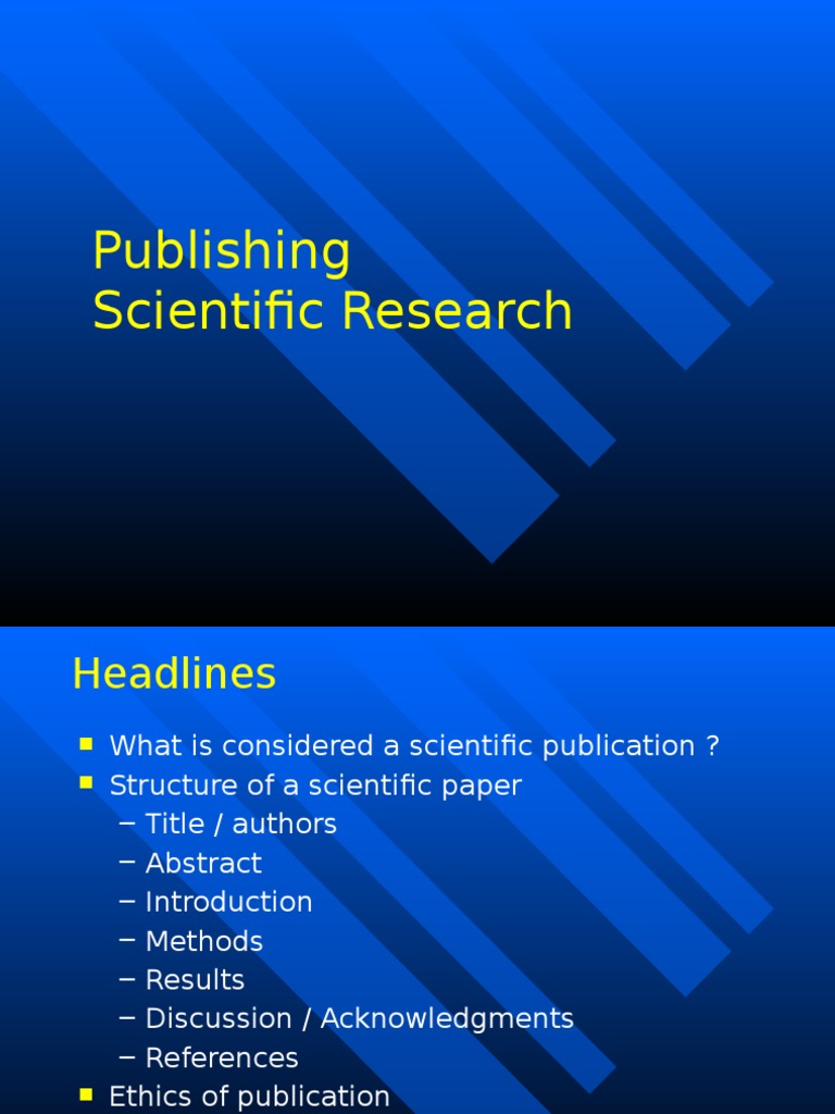 Publishing Research | PDF | Inquiry | Data