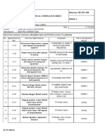 RE TEC 008 Mechanical Compliance Sheet HVAC