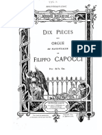 10 Pezzi Per Organo - Filippo Capocci PDF