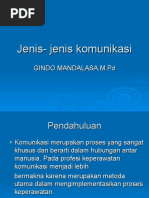 Jenis-Jenis Komunikasi