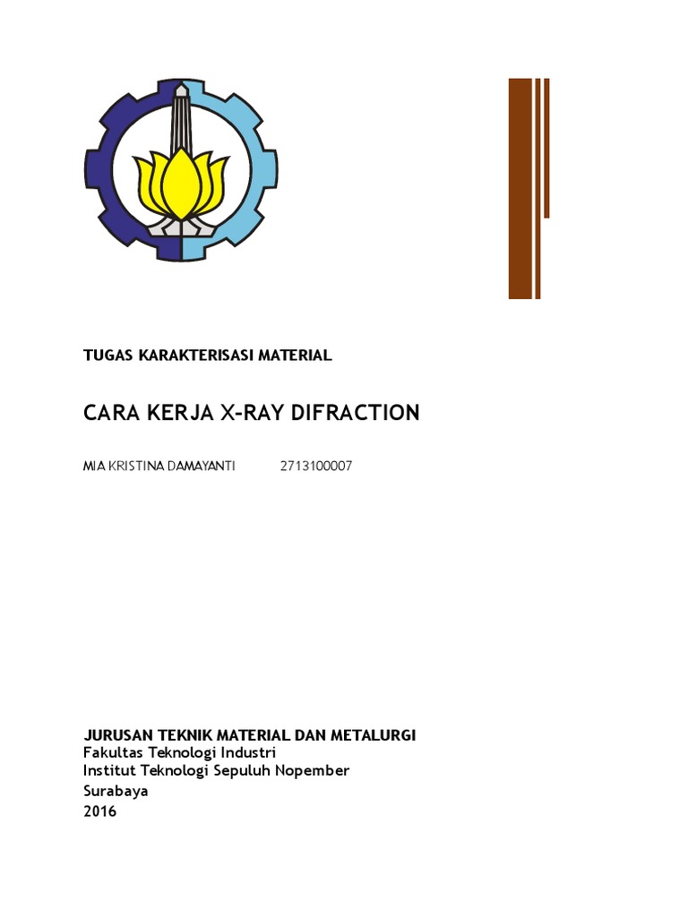 Cara Kerja Xrd Pdf