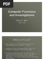 Computer Forensics and Investigations