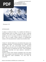 A Comunhão e a Mutualidade Cristã