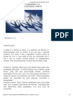 A Comunhão e A Mutualidade Cristã