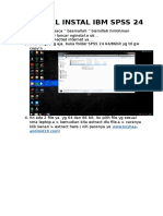 Cara Instal Ibm Statistik Lengkap