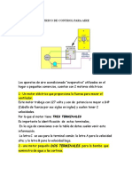 DIAGRAMA ELÉCTRICO DE CONTROL PARA AIRE ACONDICIONADO.docx