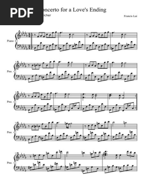 Concerto Pour La Fin D Un Amour Pdf
