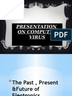 Presentation On Computer Virus