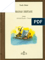 Abdülkadir İnan - Manas Destanı (MEB-1992) PDF