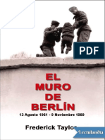 El Muro de Berlin - Frederick Taylor