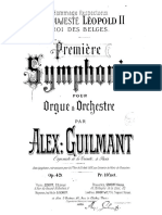 Guilmant - Sinfonia N. 1 Op.42 Per Organo e Orchestra