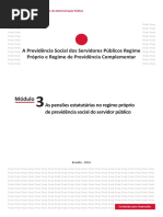 A Previdência Social Dos Servidores Públicos - Módulo 3