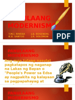 Panulaang Modernismo