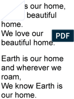 Earth Is Our Home Lyrics