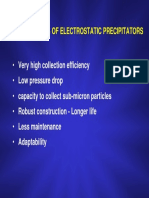 Advantages of Electrostatic Precipitators