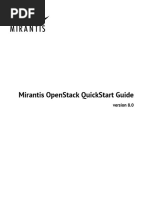 Mirantis OpenStack 8.0 QuickStartGuide