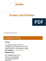 Chap 14 Power & Politics