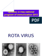 Updates in Iraq National Program of Immunization 2012