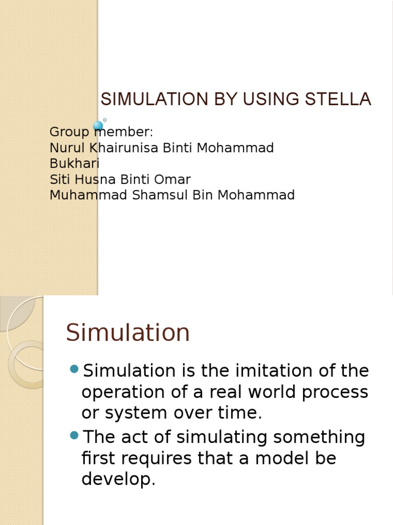 Advantages and Disadvantages of Simulation | PDF