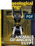 Archaeological Diggings, Au 2015-03 04 Vol. 22 No. 2 - Animals of Ancient Egypt