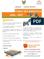 convocatoria robotica