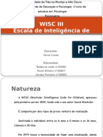 WISC III_Escala Inteligência  Wechsler para Crianças.pptx