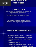 Aula Desobediência Patológica