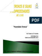 Propriedades Térmicas de Materiais