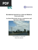 Handbook For Installation of Medium Voltage Lines