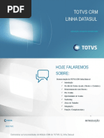 Apresentação TOTVS CRM Datasul V12