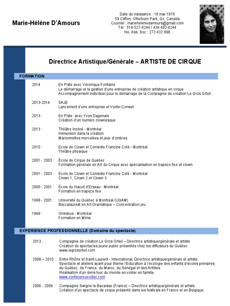 Director of culture resume image