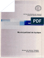 Informe Final Auditoría Municipalidad de Iquique  