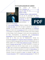 Biografia de José Joaquín de Olmedo