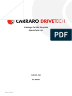 Catalogo Carraro - 644551 - tlb1 Up 4wd - (Eco20913)