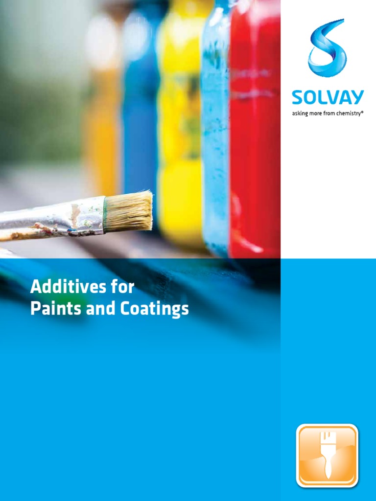 Solvay Paint Additives Paint Acrylic Paint