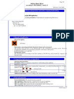 Safety Data Sheet: 1 Identification of The Substance/preparation and of The Company/undertaking