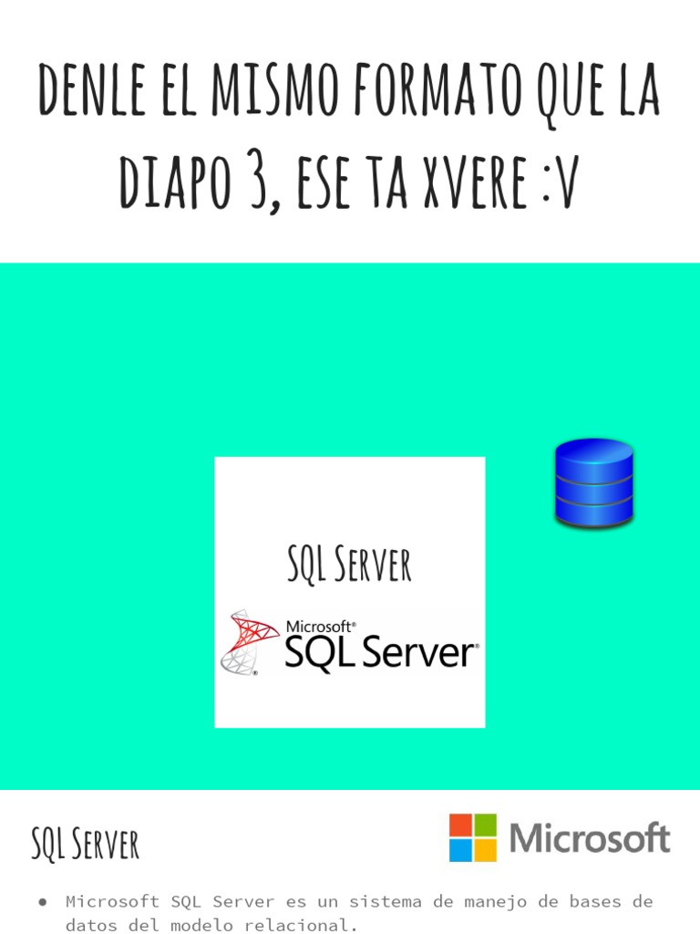 Introducción a SQL Server y Auditoría BD | PDF | Servidor SQL de ...