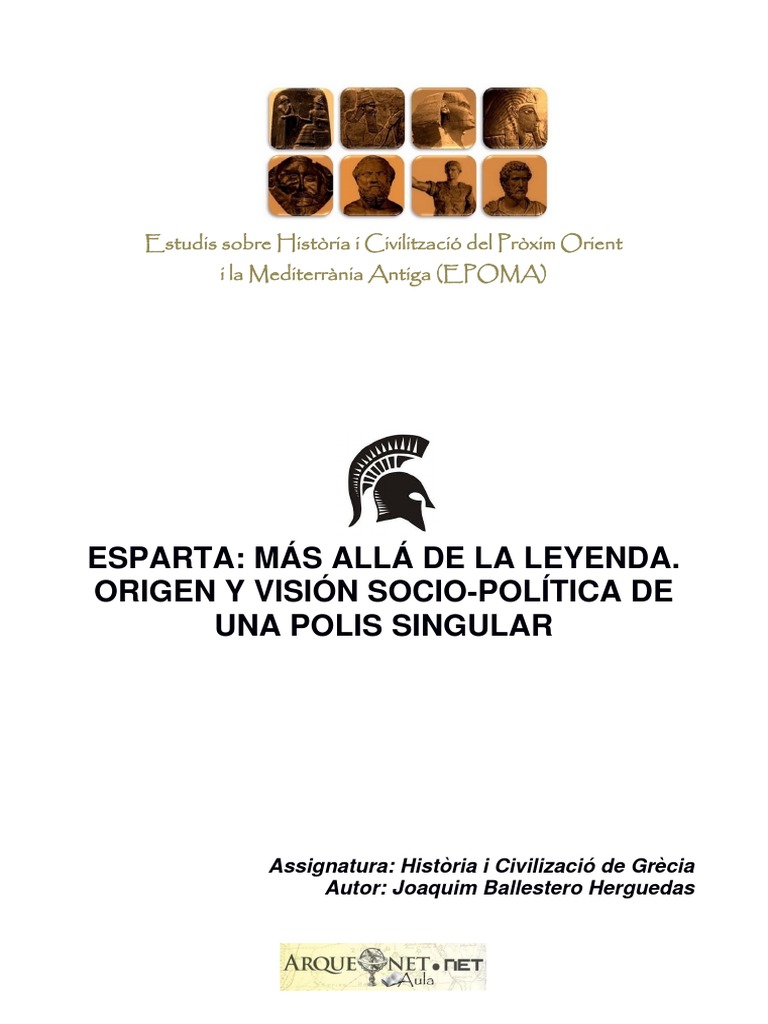 Esparta. Más Allá de La Leyenda PDF | PDF | Esparta | Antigua Grecia
