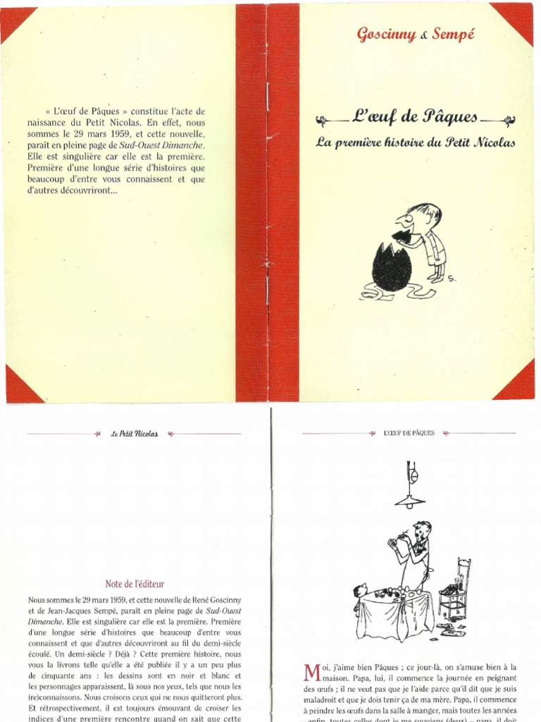 Le Petit Nicolas Fait Du Sport Tapuscrit Pdf Le petit Nicolas 1.pdf