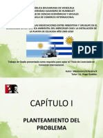 ESTUDIO DEL IMPACTO DE LAS NEGOCIACIONES ENTRE ARGENTINA Y URUGUAY 
