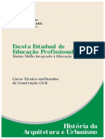 História da Arquitetura e Urbanismo