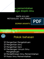 Materi Metodelogi Ilmu Pemerintahan 1 Bi